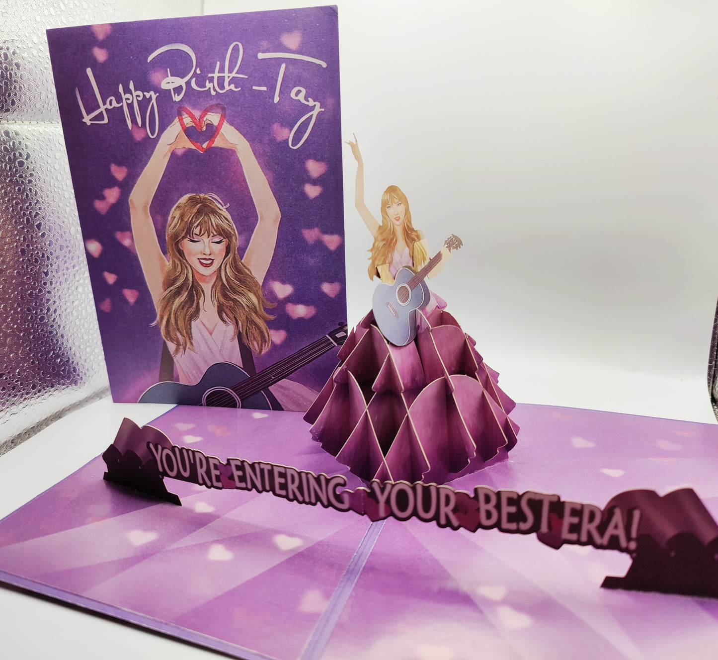 Happy Birth-TAY----Pop Up Happy Birthday Taylor Swift Card