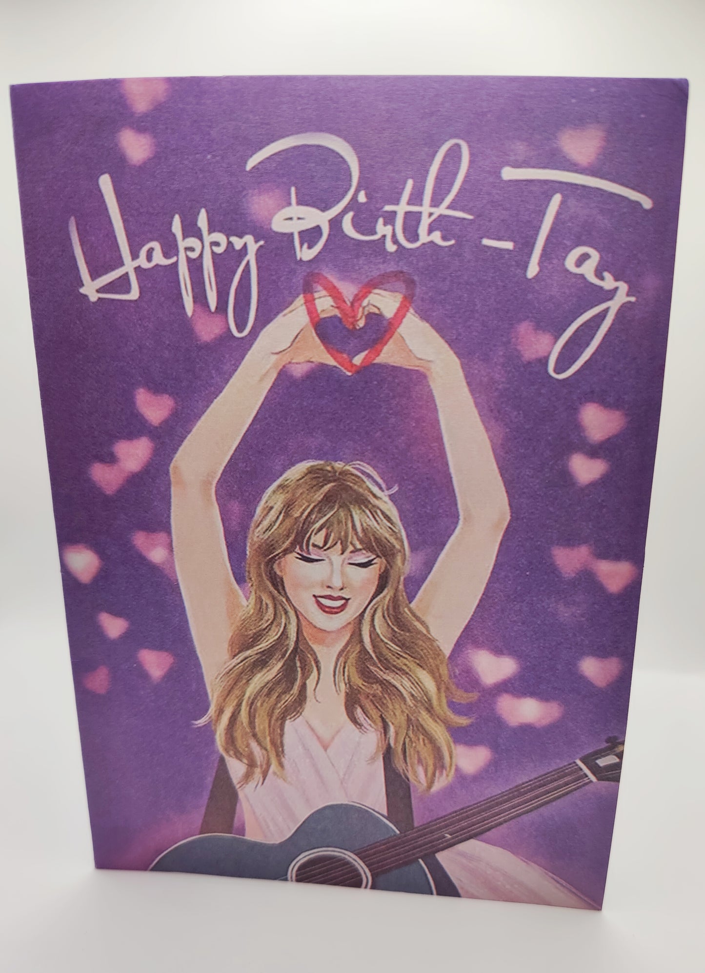 Happy Birth-TAY----Pop Up Happy Birthday Taylor Swift Card