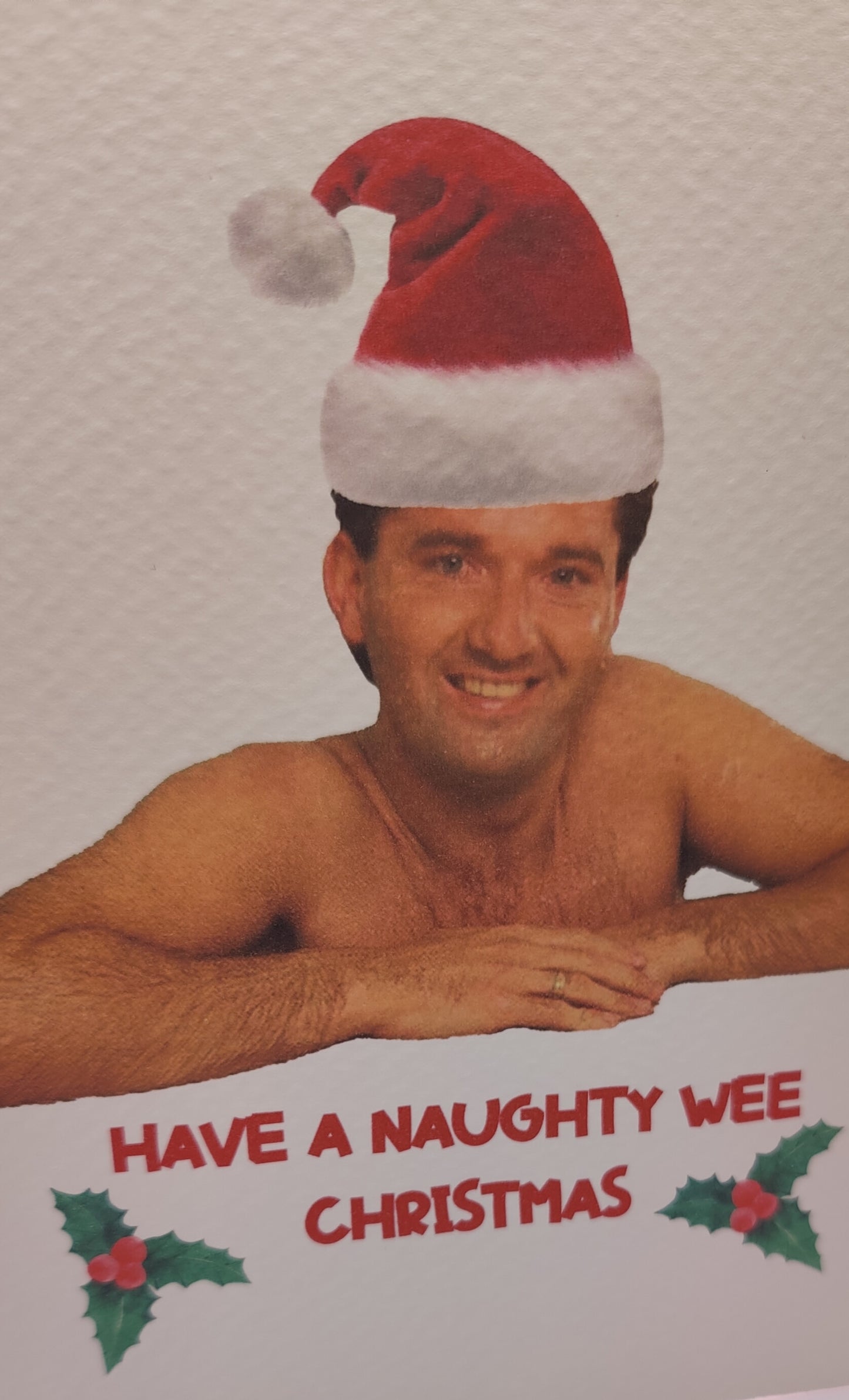 Daniel O' Donnell Funny Christmas Greeting Card