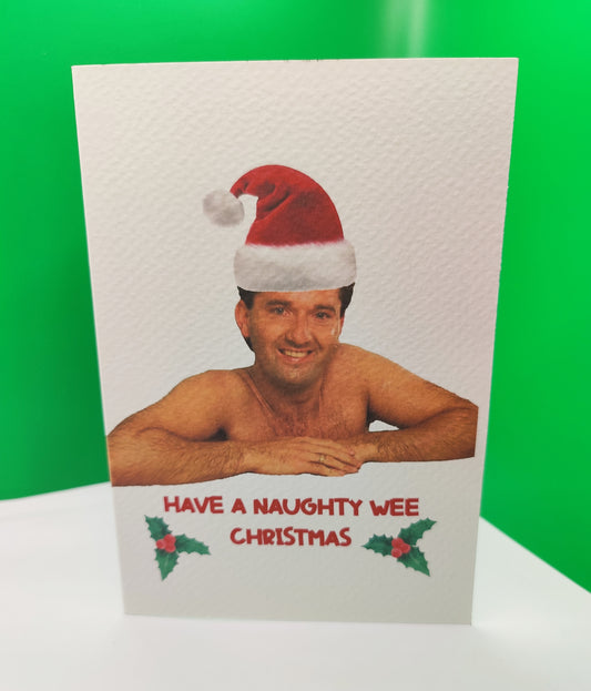 Daniel O' Donnell Funny Christmas Greeting Card