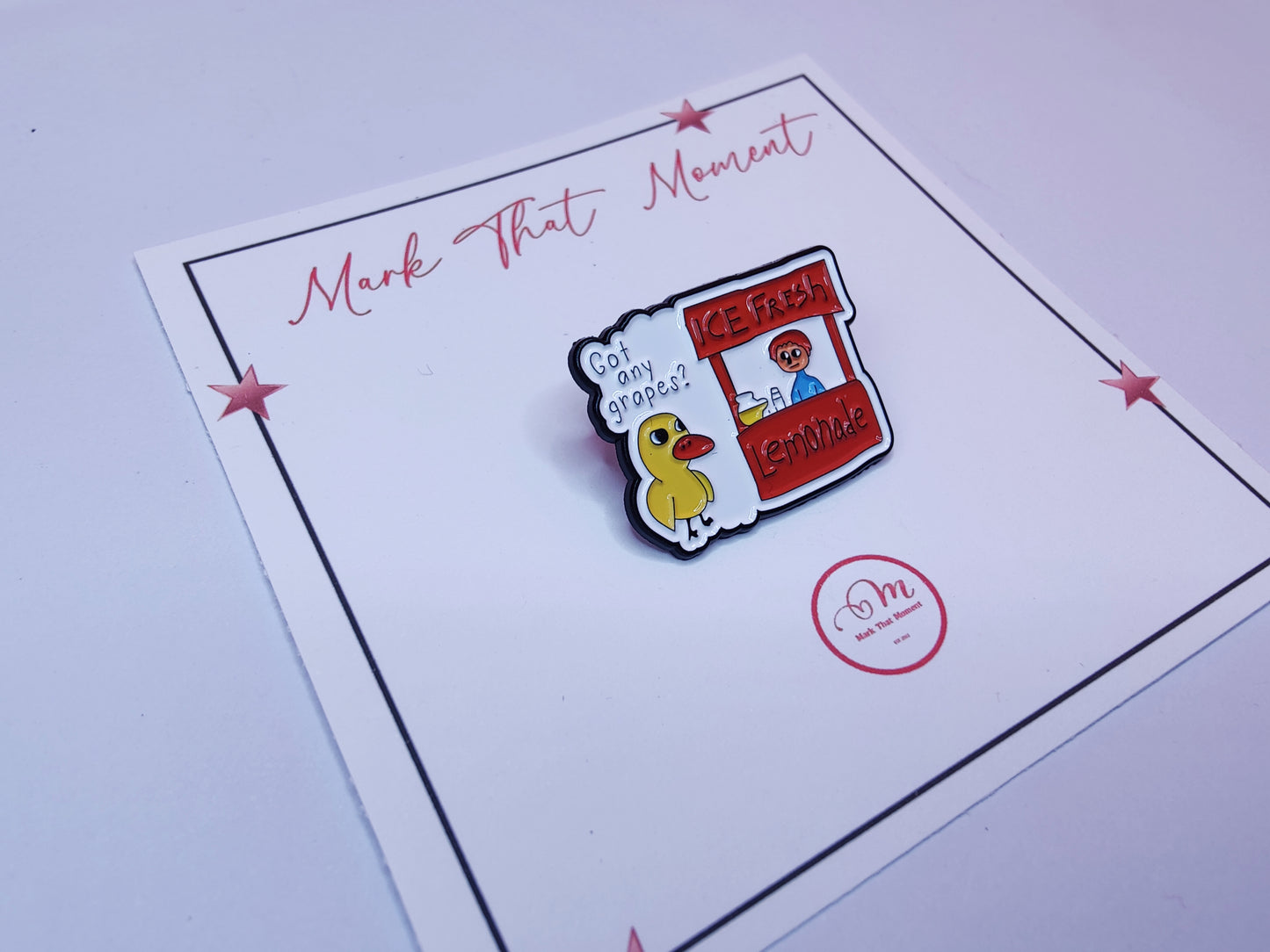 Got any Grapes Enamel Pin/ Badge/ Brooch
