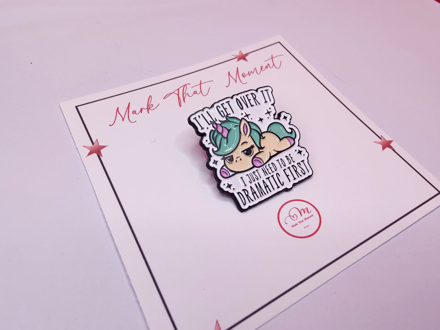 Funny Dramatic Enamel Lapel Pin/ Brooch/Badge