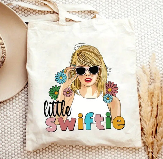 Little Swiftie (Tay Tay) Canvas Tote Bag: Celebrity (T.S.) -Inspired  Bag