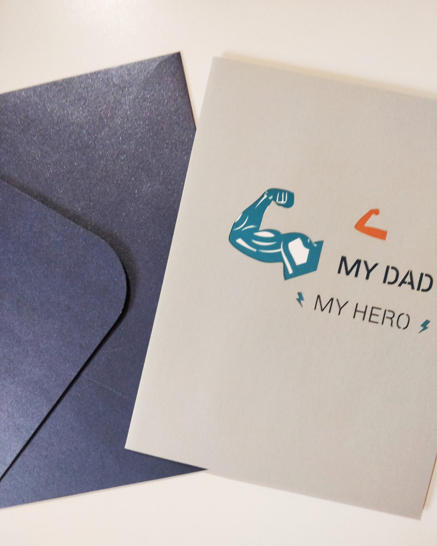 Father's Day 3D Pop Up Card- My DAD MY HERO