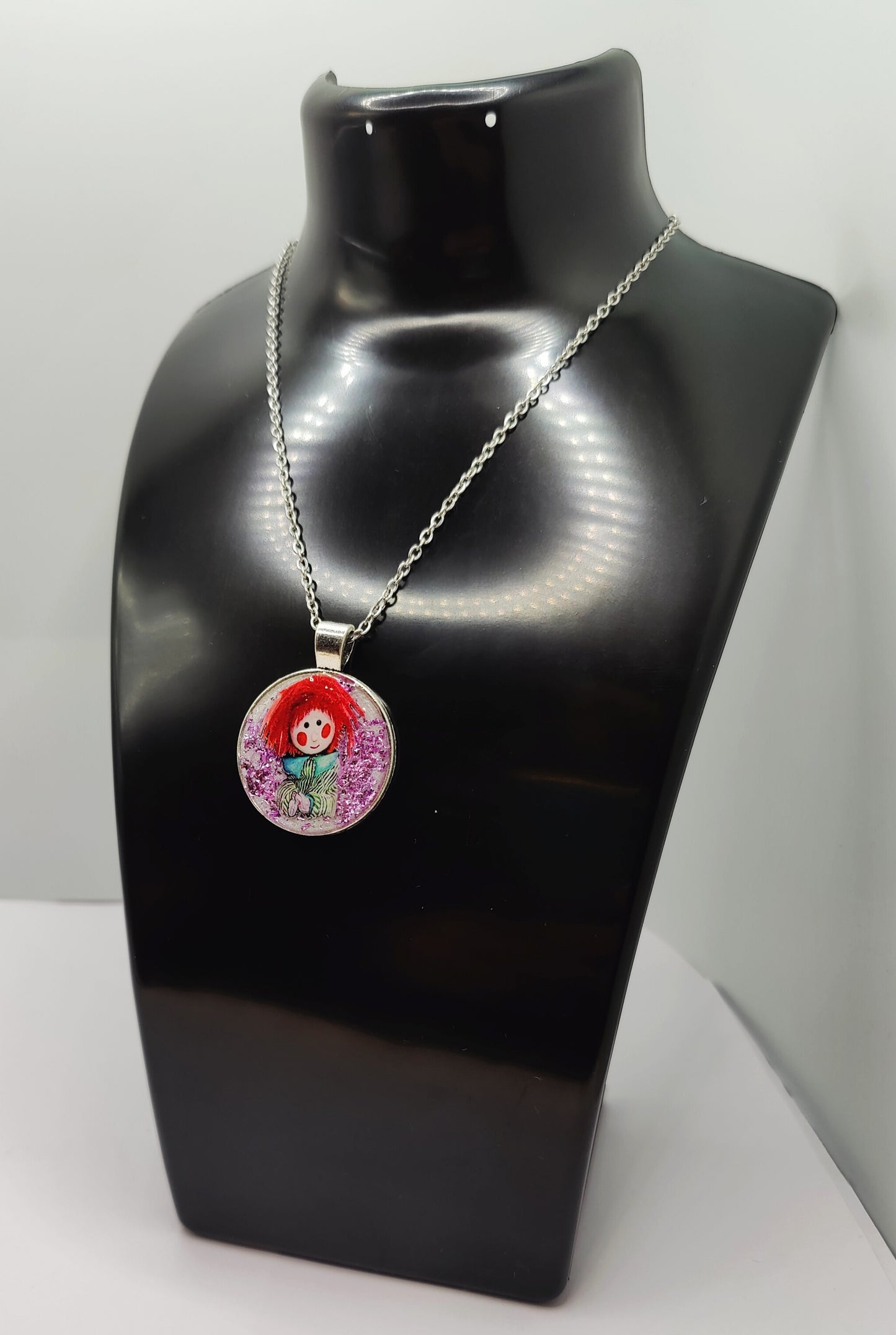 Beautiful Handmade Bosco Pendant and Chain