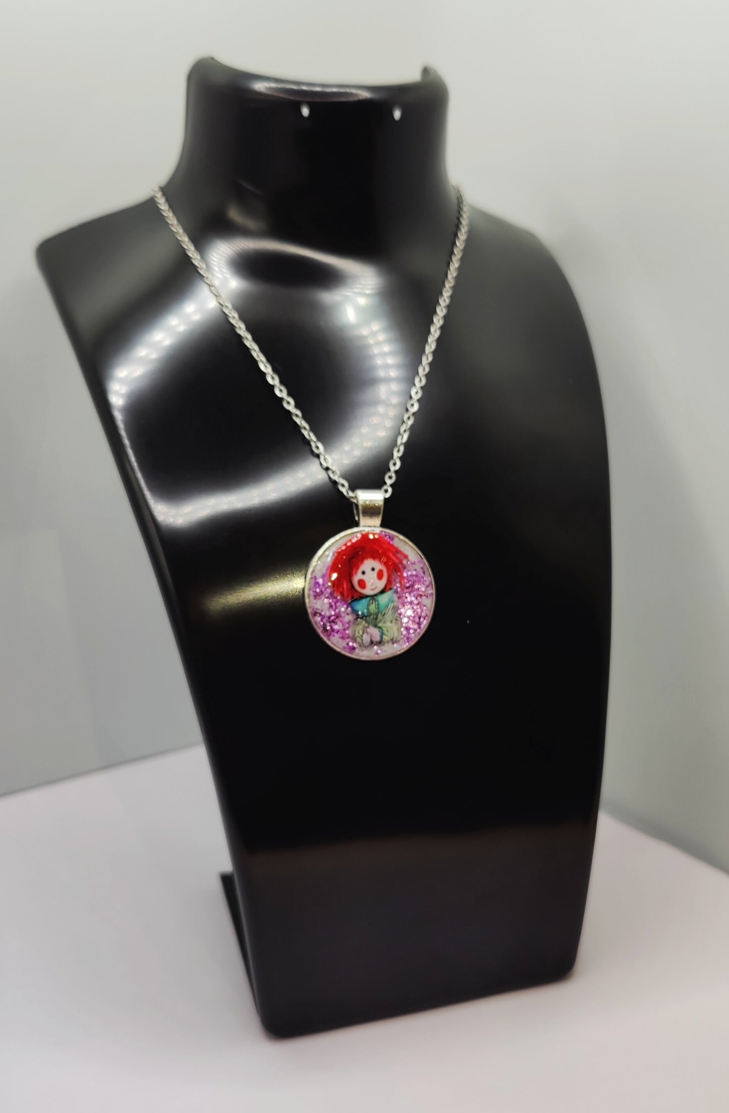 Beautiful Handmade Bosco Pendant and Chain