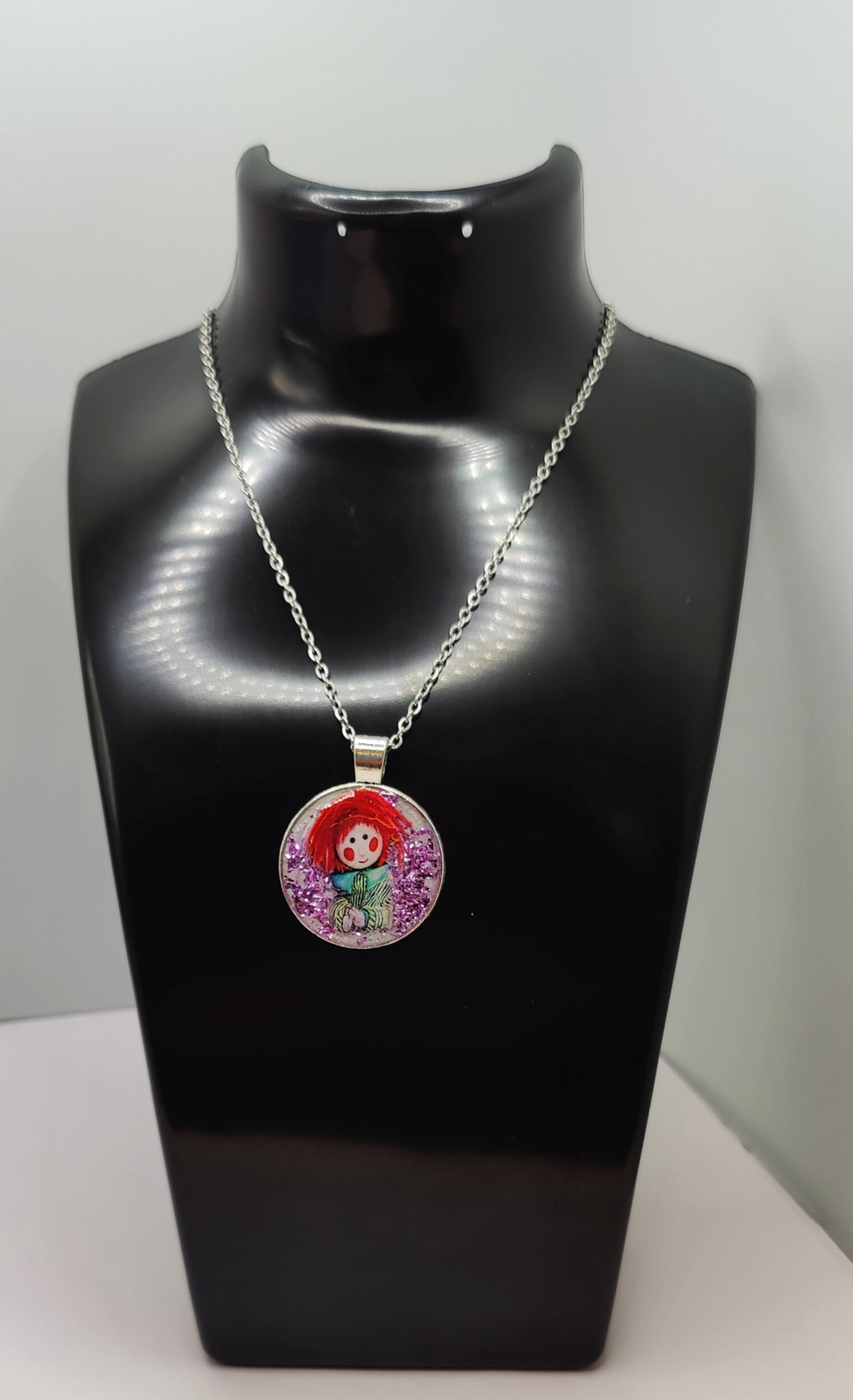 Beautiful Handmade Bosco Pendant and Chain