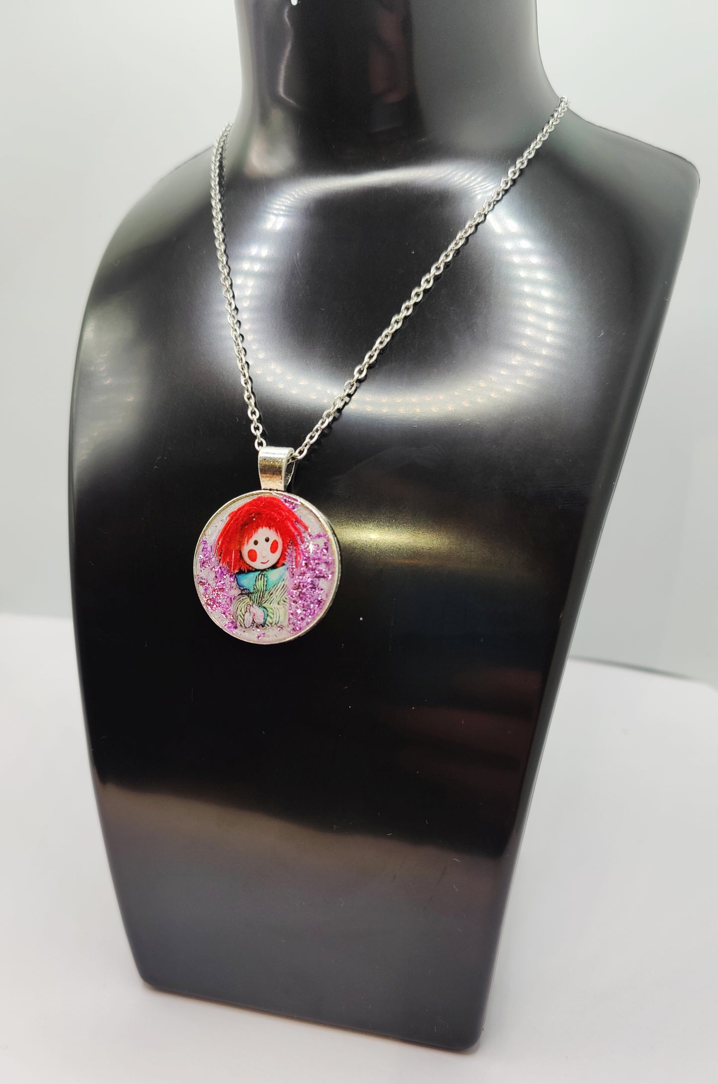 Beautiful Handmade Bosco Pendant and Chain