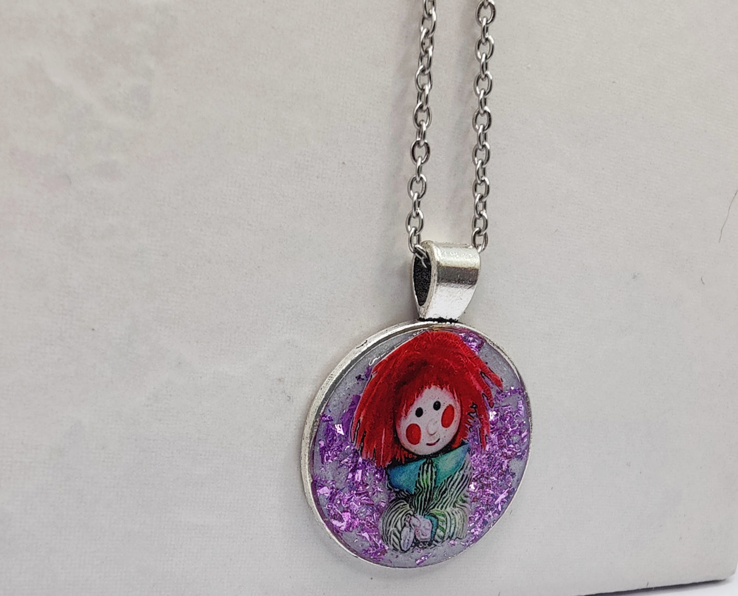 Beautiful Handmade Bosco Pendant and Chain