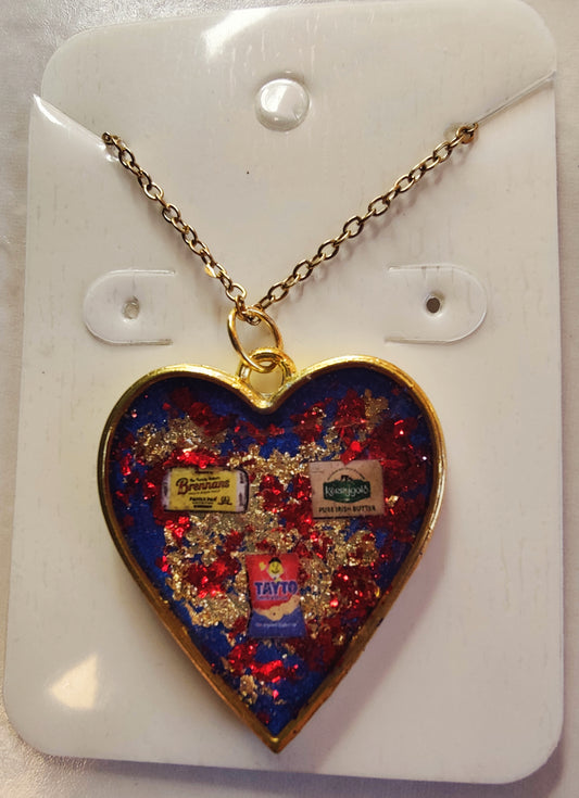 The holy trinity of Sambos - The Tayto Crisp Sambo pendant on a chain