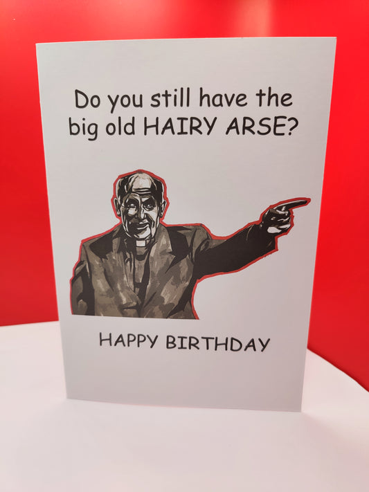 Todd Unctious (Father Ted) Joke Birthday Greeting Card