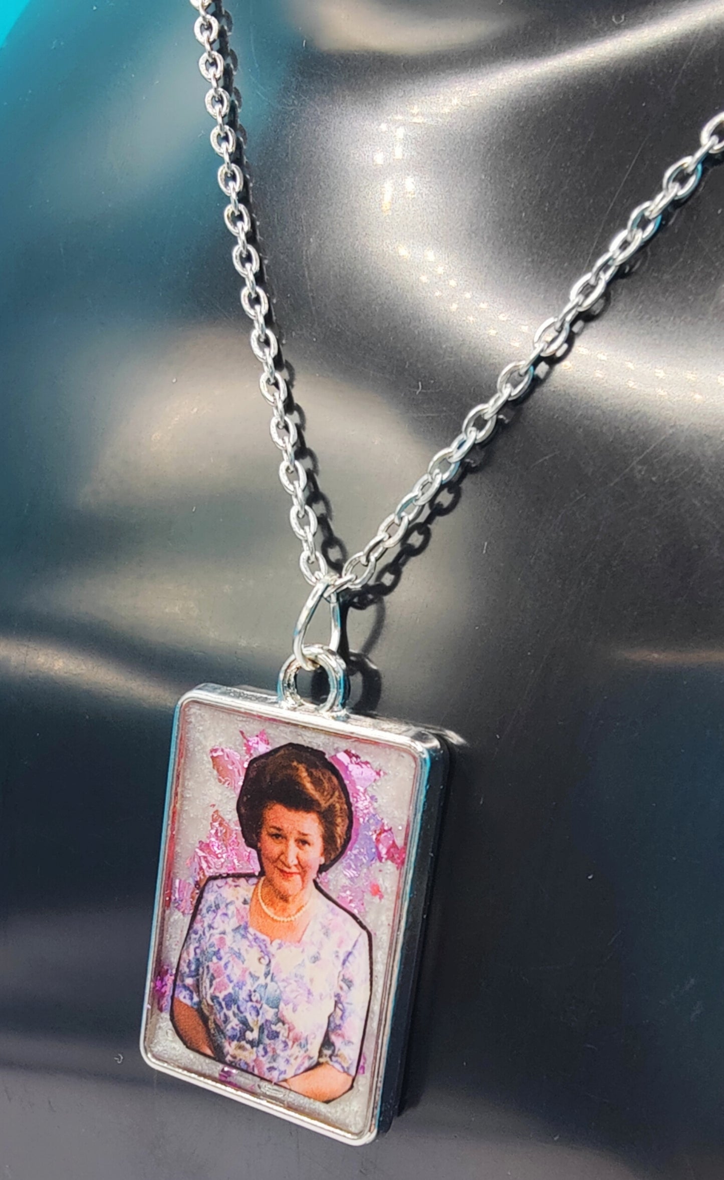 Hyacinth Bucket (Bouquet) Keeping Up Appearances Pendant and Chain