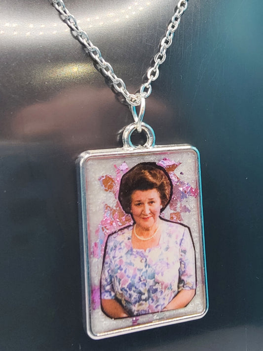 Hyacinth Bucket (Bouquet) Keeping Up Appearances Pendant and Chain