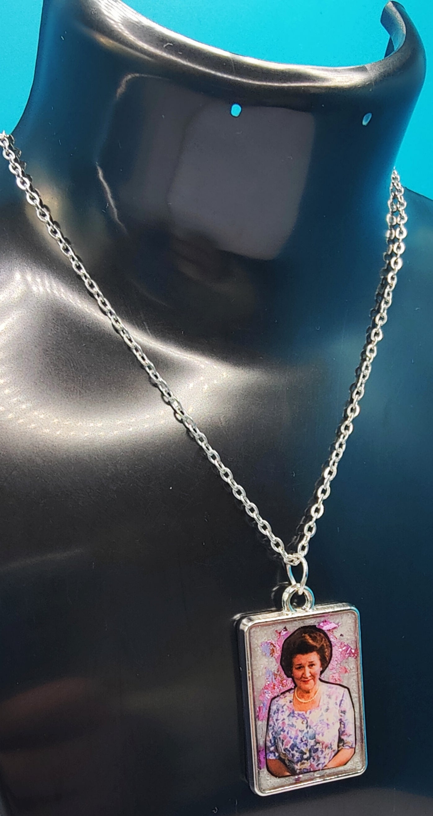 Hyacinth Bucket (Bouquet) Keeping Up Appearances Pendant and Chain