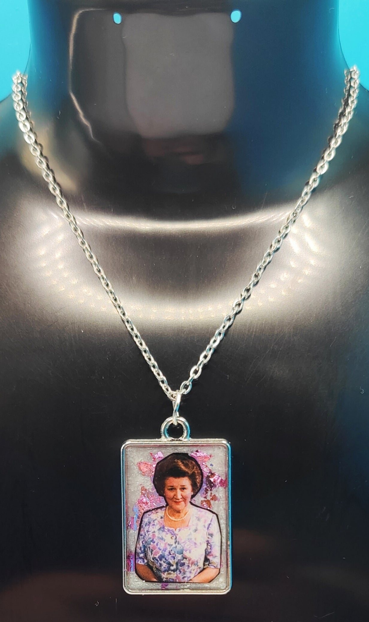 Hyacinth Bucket (Bouquet) Keeping Up Appearances Pendant and Chain