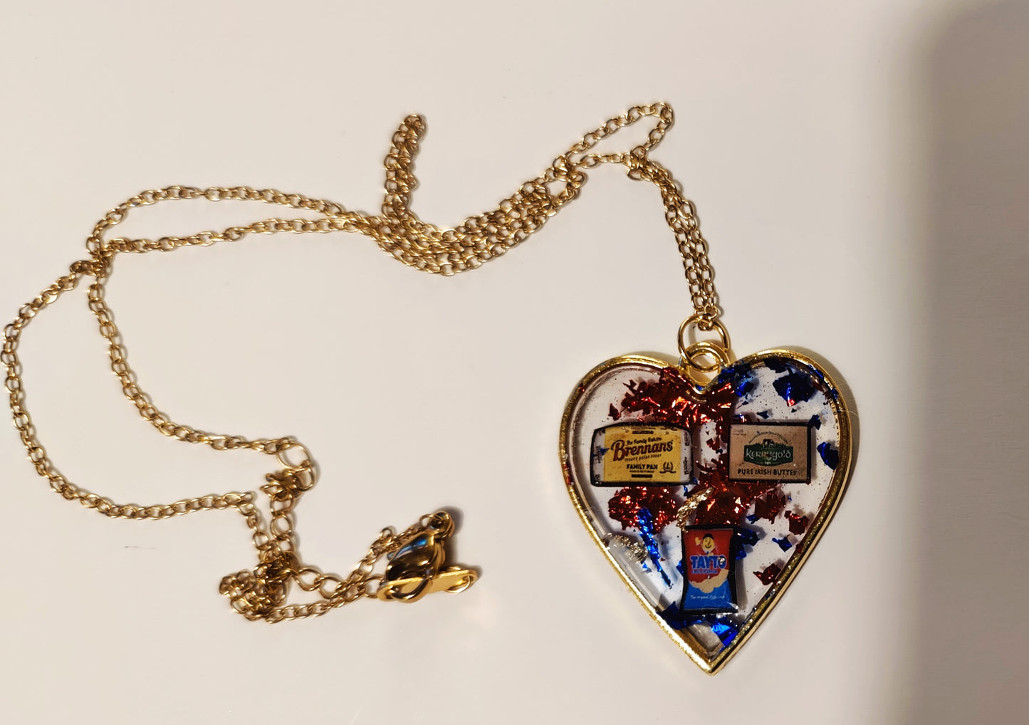 The holy trinity of Sambos - The Tayto Crisp Sambo pendant on a chain