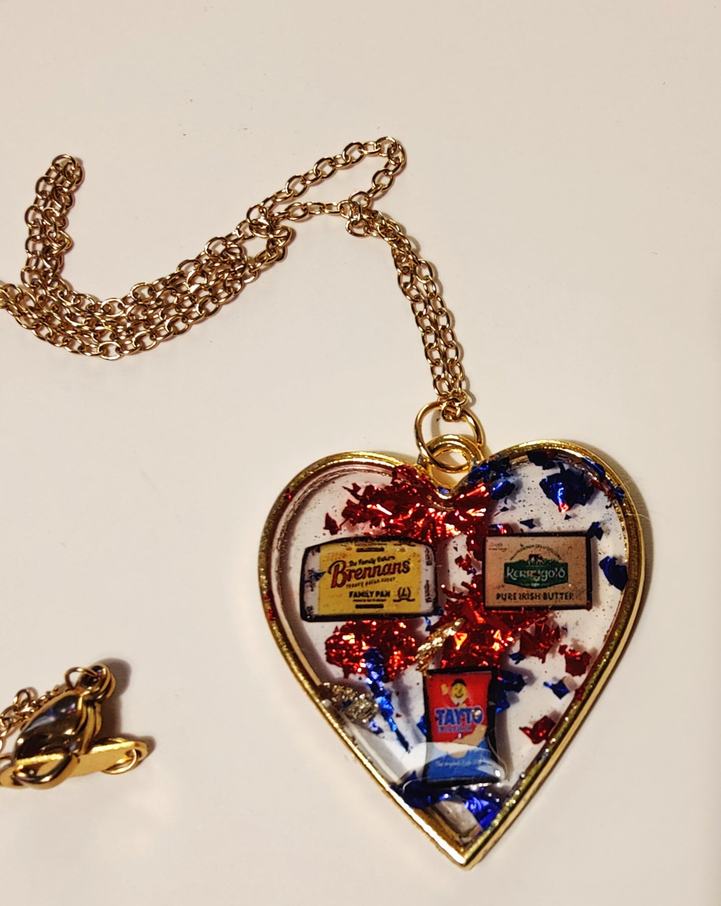 The holy trinity of Sambos - The Tayto Crisp Sambo pendant on a chain
