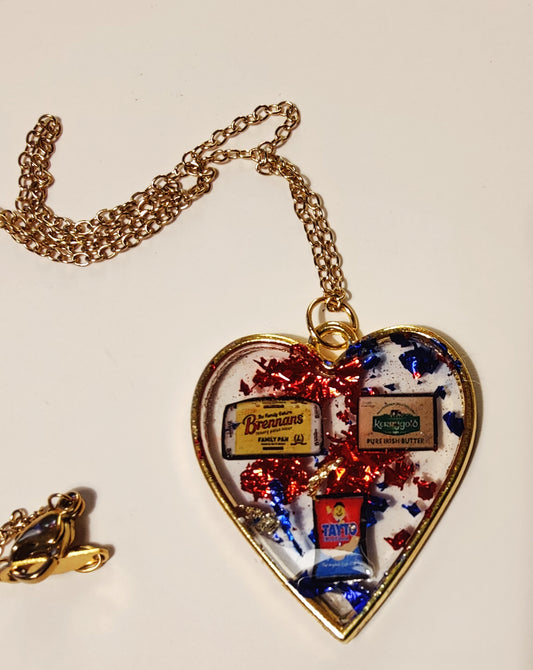 The holy trinity of Sambos - The Tayto Crisp Sambo pendant on a chain
