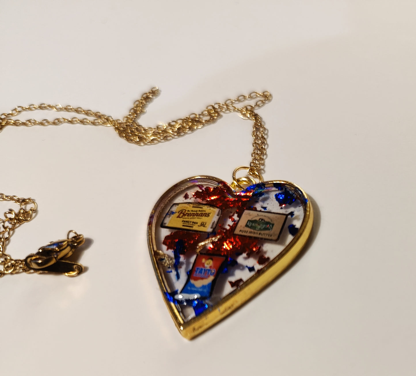 The holy trinity of Sambos - The Tayto Crisp Sambo pendant on a chain