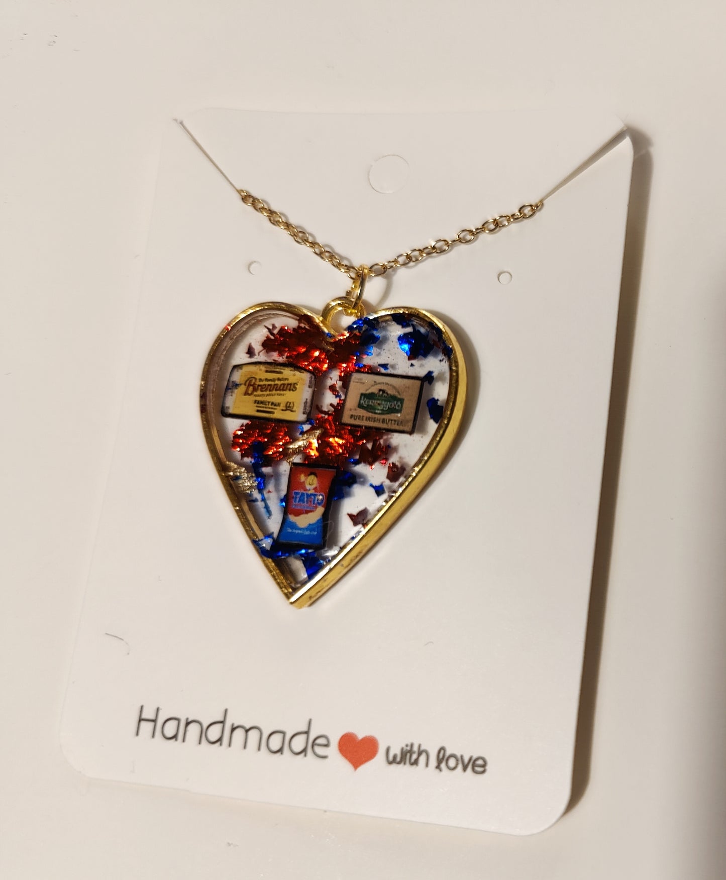 The holy trinity of Sambos - The Tayto Crisp Sambo pendant on a chain