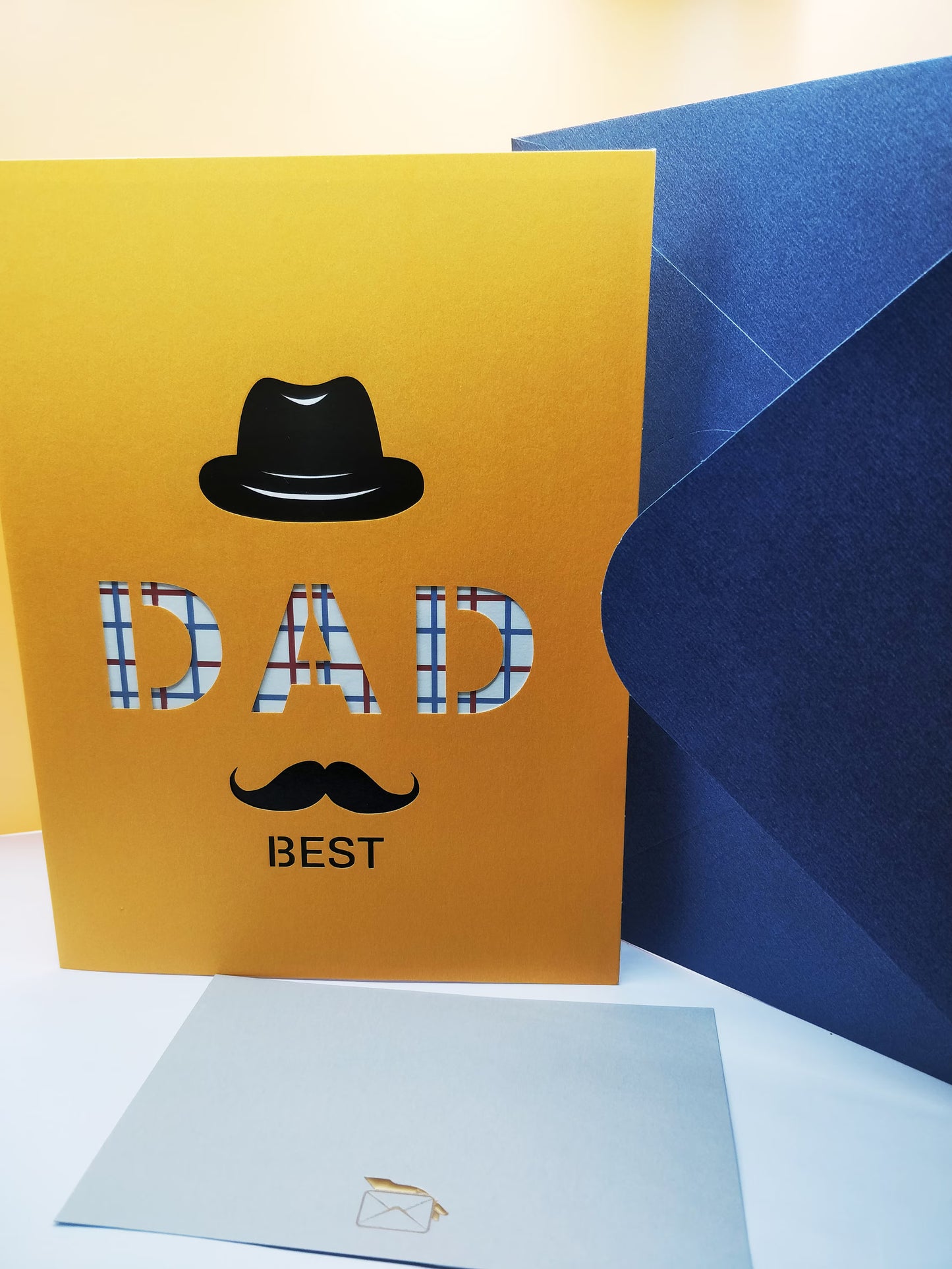 To the Best Dad ever 3D Pop Up Greeting Card---Father's Day