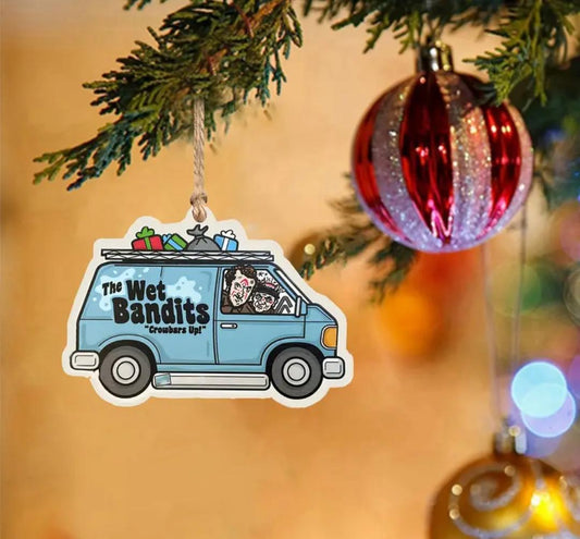 Wet Bandits (Home Alone) ---Christmas Decoration --- Crowbars Up!! Harry and Marv